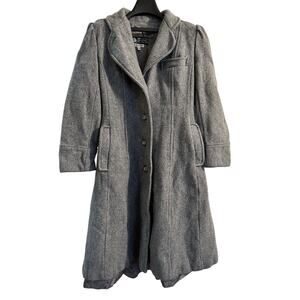 Vintage Elco 100% Pure New Wool coat. Women's Size 9/10 Gray